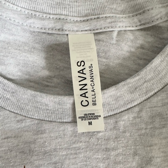 Plant shirt heathered gray size M unisex T shirt - Picture 5 of 8